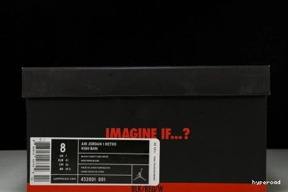 Hyperoad High Retro 1 'Banned' Jordan Air 1031